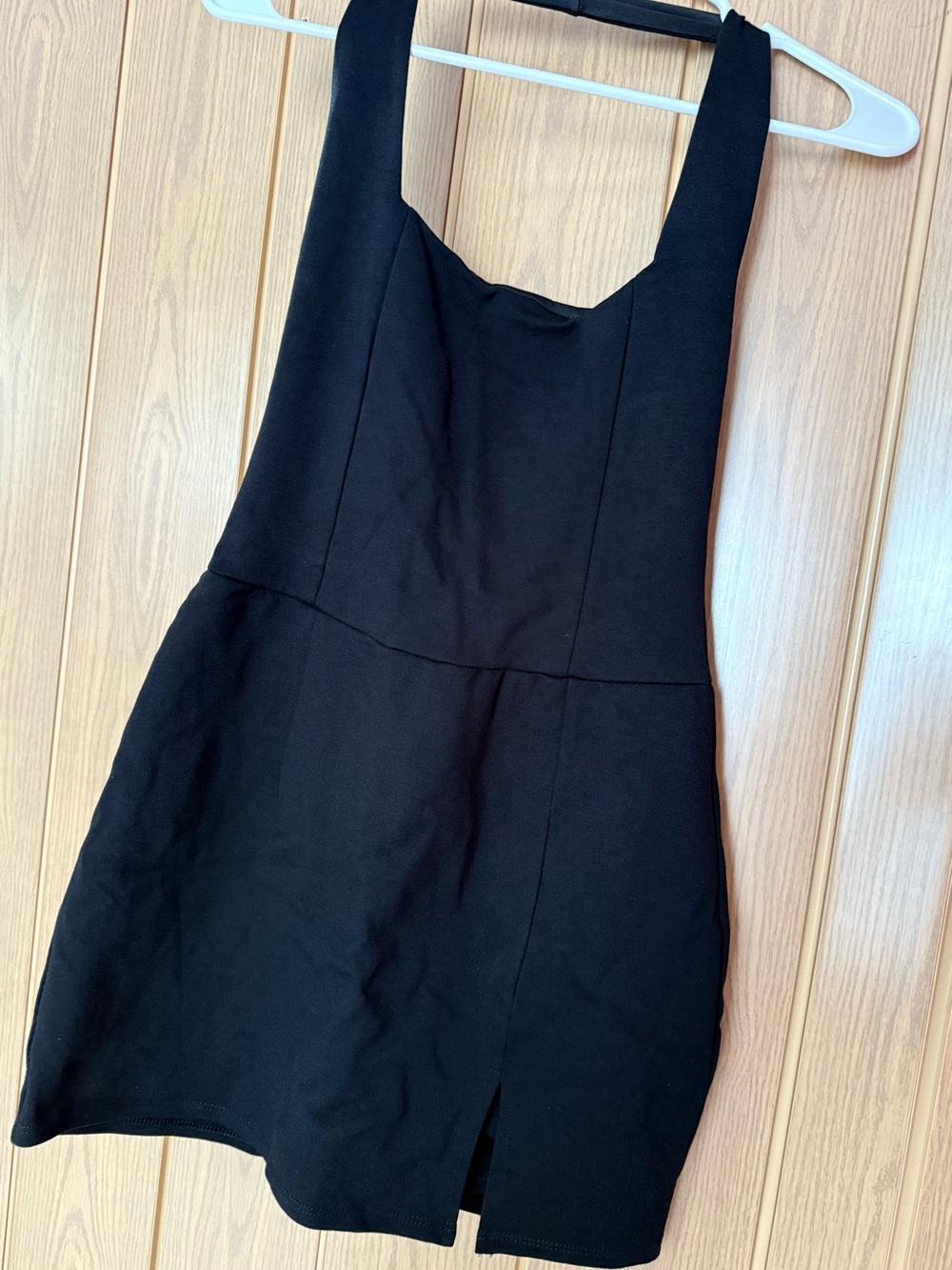 Classic Black halter Mini Dress